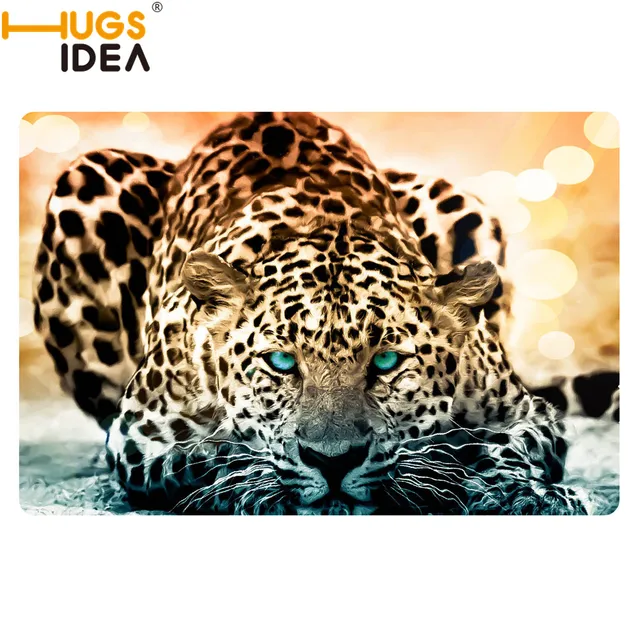 HUGSIDEA Fashion Carpets for Living Room 3D Zoo Animals Leapord Rugs ... HUGSIDEA Fashion Carpets for Living Room 3D Zoo Animals Leapord Rugs ...