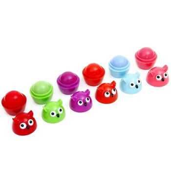

New 7colors owl Moisturizer sweet Makeup Lipbalm,Labial Glair,Sweet Tast lips,Cosmetics Lips Color,Lipstick, Lipgloss,Lip Stain