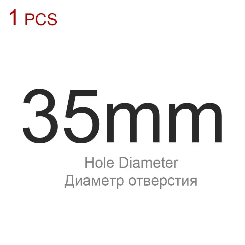 Кожаный дырокол-Круглый стальной кожаный дырокол 1 мм до 40 мм для металла, прокладки, кожи, пластика, резины и т. Д - Цвет: 35mm 1pcs