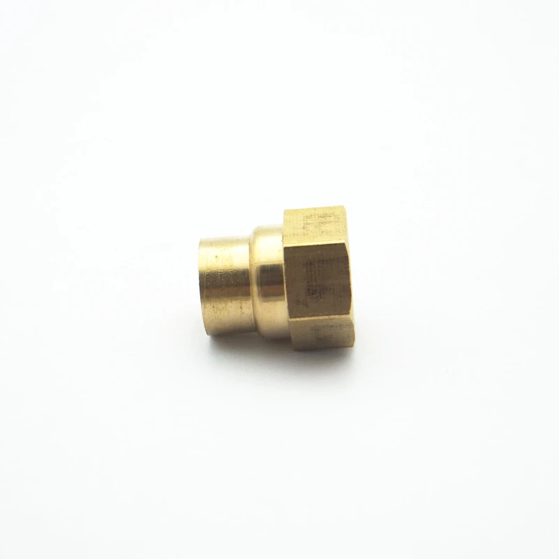 

1/8" BSP Female x 1/4" BSP Female Thread Brass Pipe Fittings Hex Nut Rod Connector Coupling