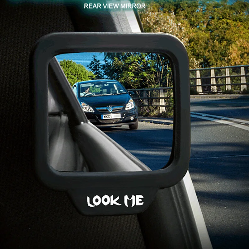 

Car Second Row Seats Rear Mirror Convex Getting Out Rear Mirror Rotary Magnetic Safe Mirror Supporting 270 degree Rotation