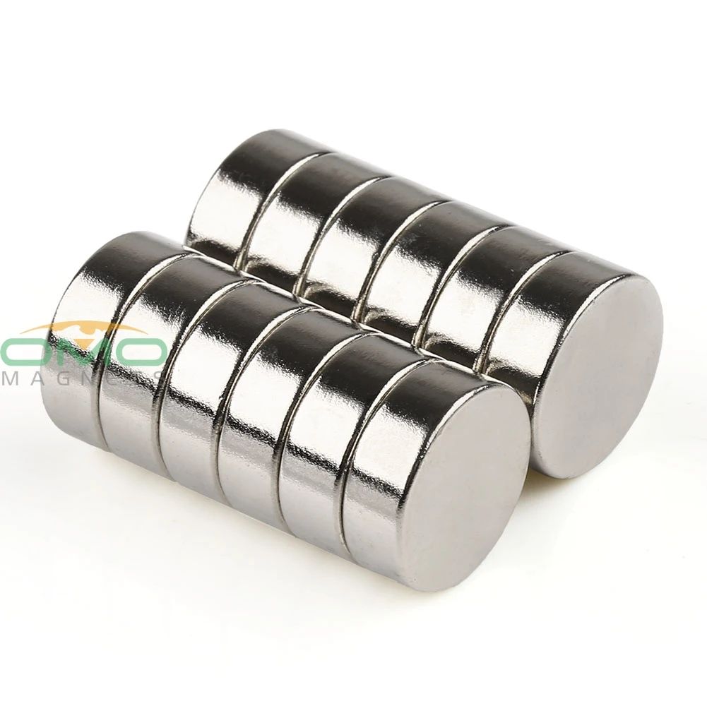 12pcs Super N35 Grade 14mm x 5mm Neodymium Sheet Rare