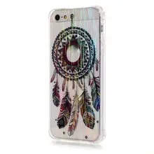 Высокое качество Небьющийся Красочный сотовый телефон чехол винтажная кожа ТПУ мягкий чехол оболочка кожа для iPhone SE 5 5S