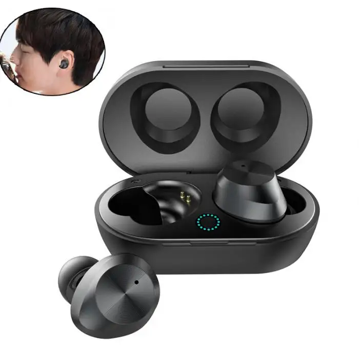 Bluetooth наушники Водонепроницаемые Мини Беспроводная гарнитура сенсорное управление наушники для спорта