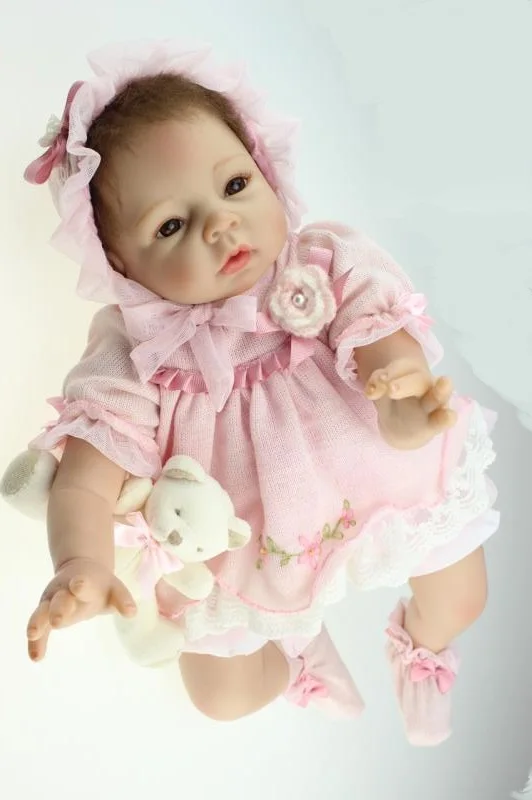 Новое поступление 2" силиконовые игрушки Reborn Baby Doll с хлопковым корпусом новорожденный мальчик кукла прекрасный подарок на день рождения для ребенка Brinquedos