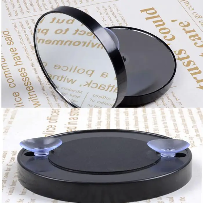 Новое 10X увеличительное зеркало для макияжа с двумя присосками чашки круглые мини-зеркальные инструменты для макияжа @ ME88