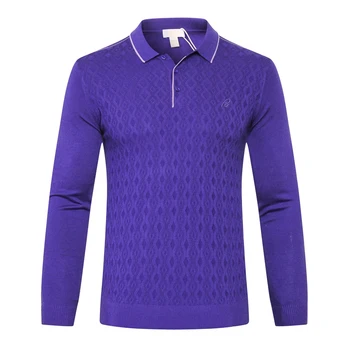 

TACE&SHARK Billionaire Sweater wool men's 2018 new style fashion comfort geometry pattern fitness wool M-5XL free shipping