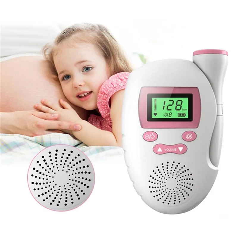 

New home use cheap price CE approval portable doppler ultrasound equipment baby fetal heart rate monitor
