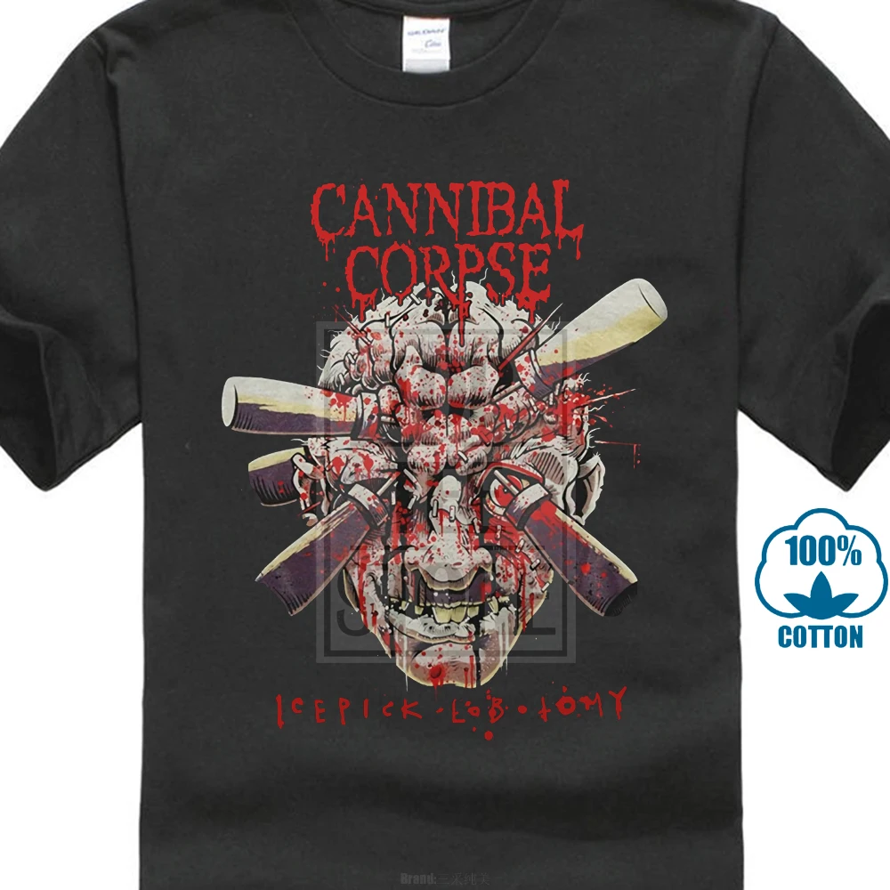 

Cannibal Corpse Icepick Lobotomy Shirt S M L Xl Xxl Xxxl Death Metal Tshirt