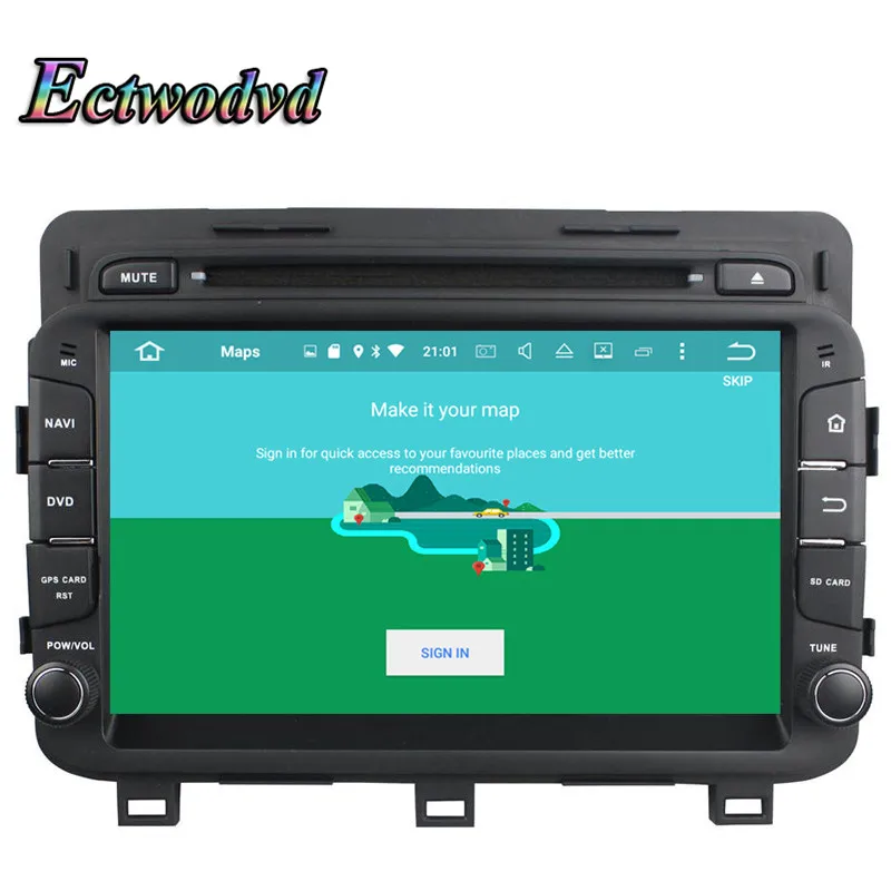 Top Ectwodvd Octa Core 4G RAM 64G ROM Android 9.0 Car Multimedia DVD Player GPS HeadUnit For Kia K5/Optima 2014 5