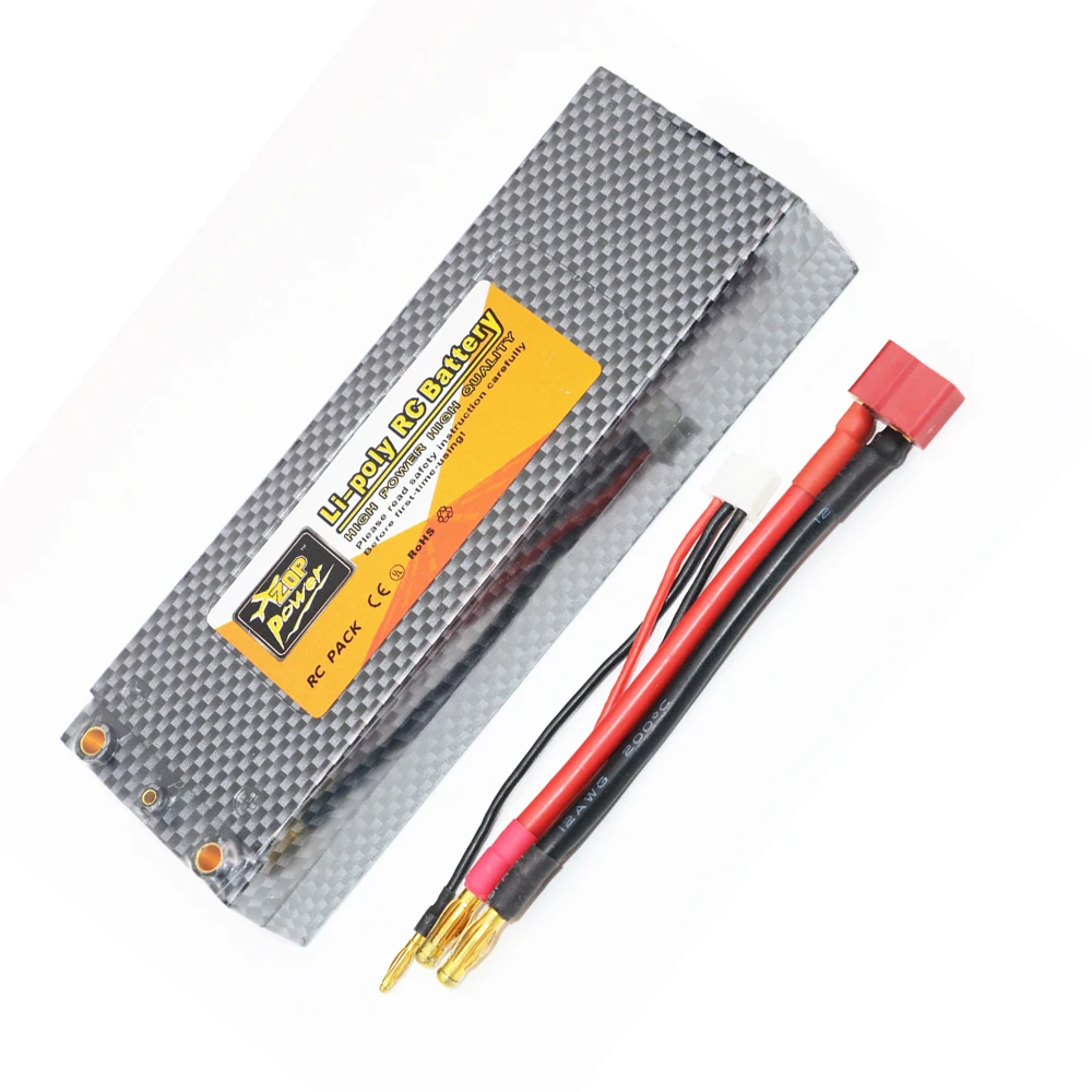 

1pcs 7.4V 4200Mah 2S 35C RC Rechargeable LiPo Battery AKKU for 1/10 RC Car Traxxas Tamiya