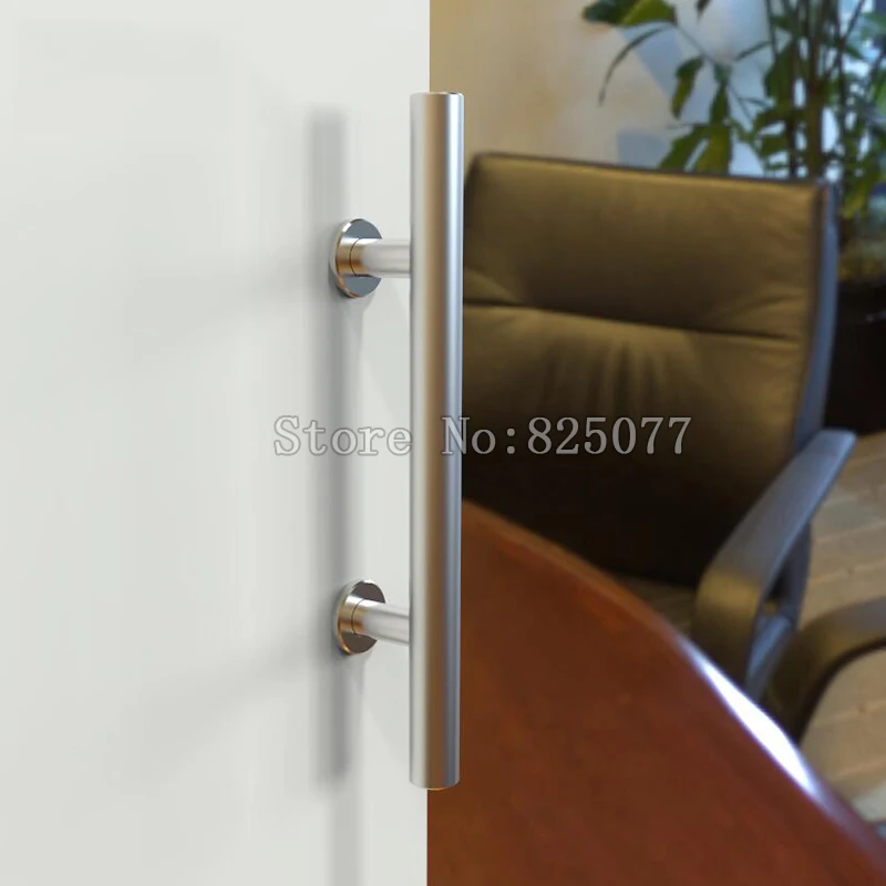 

5PCS High quality stainless steel sliding barn door handle pull wood door handle KF861