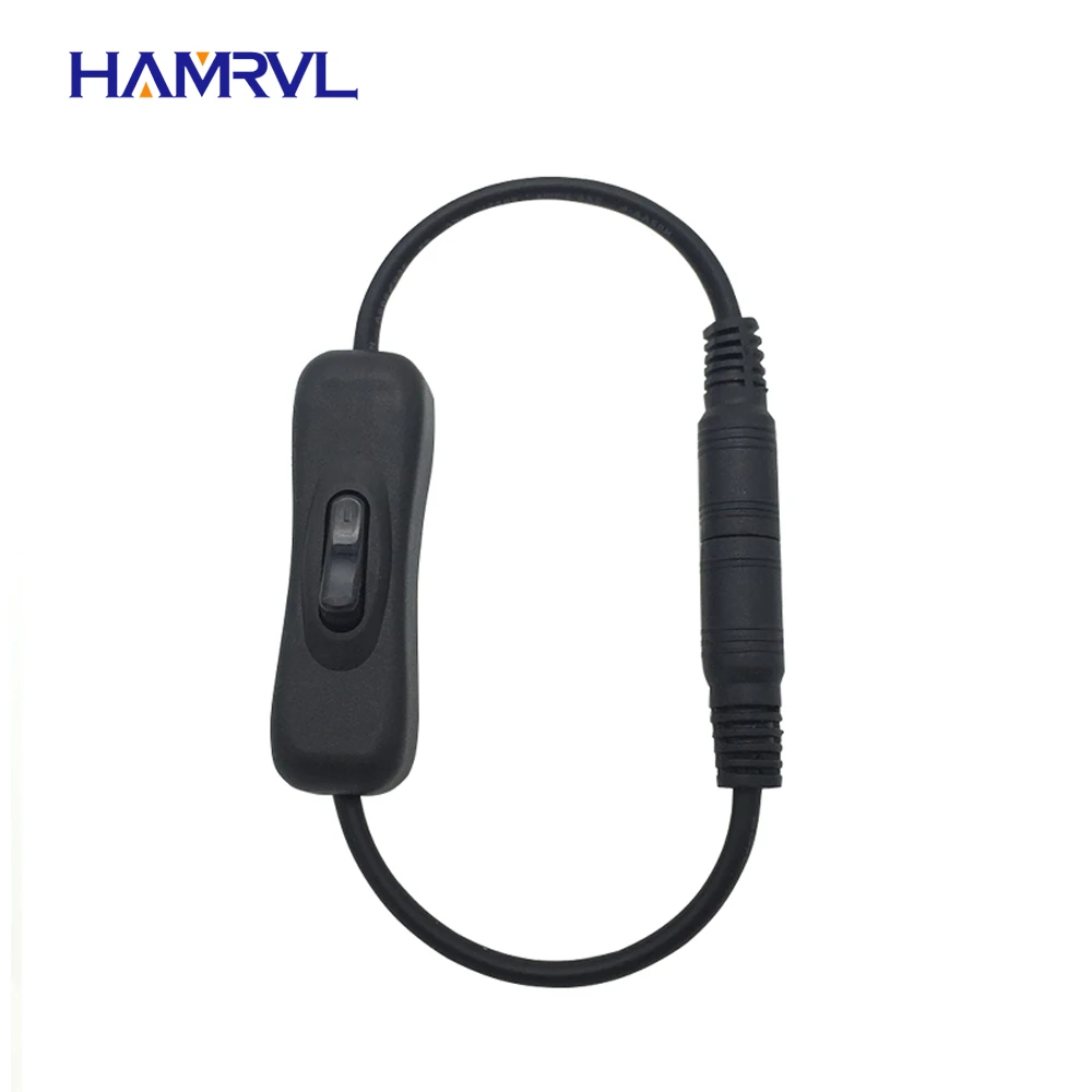 

5.5 x 2.1mm female male waterproof dc power jack mini switch for led rigid stri 5730 5050 strip bar controller connector easy