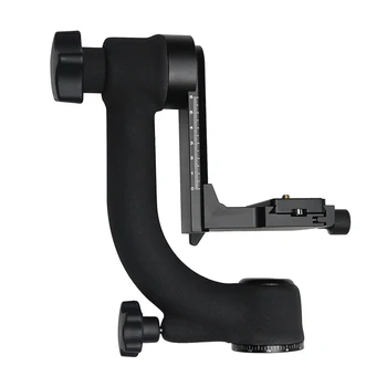 

Gimbal Tripod Head Stabilizer Quick Release Plate Professional 360 Degree for DSLR Camera Telephoto Lens