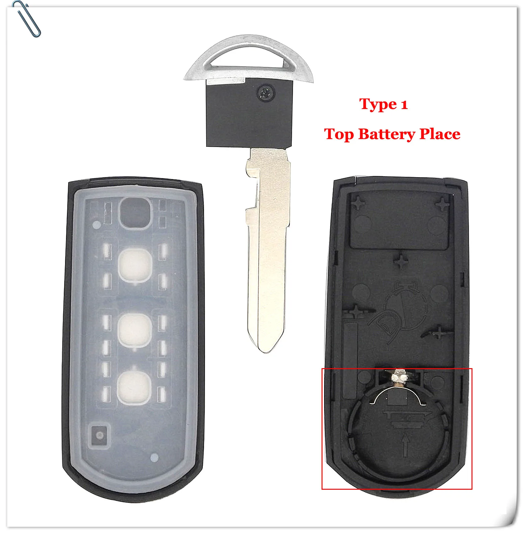 Jingyuqin 3 кнопки Smart Key Shell для MAZDA M2 M3 M5 M6 CX-3 CX-5 Demio Axela Premacy Atenza автомобильный пульт дистанционного управления чехол без ключа Fob