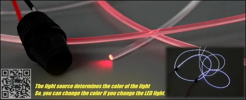Atmosphere Light Fiber Band For Car Vehicle Inside Outside Interior Refit DIY