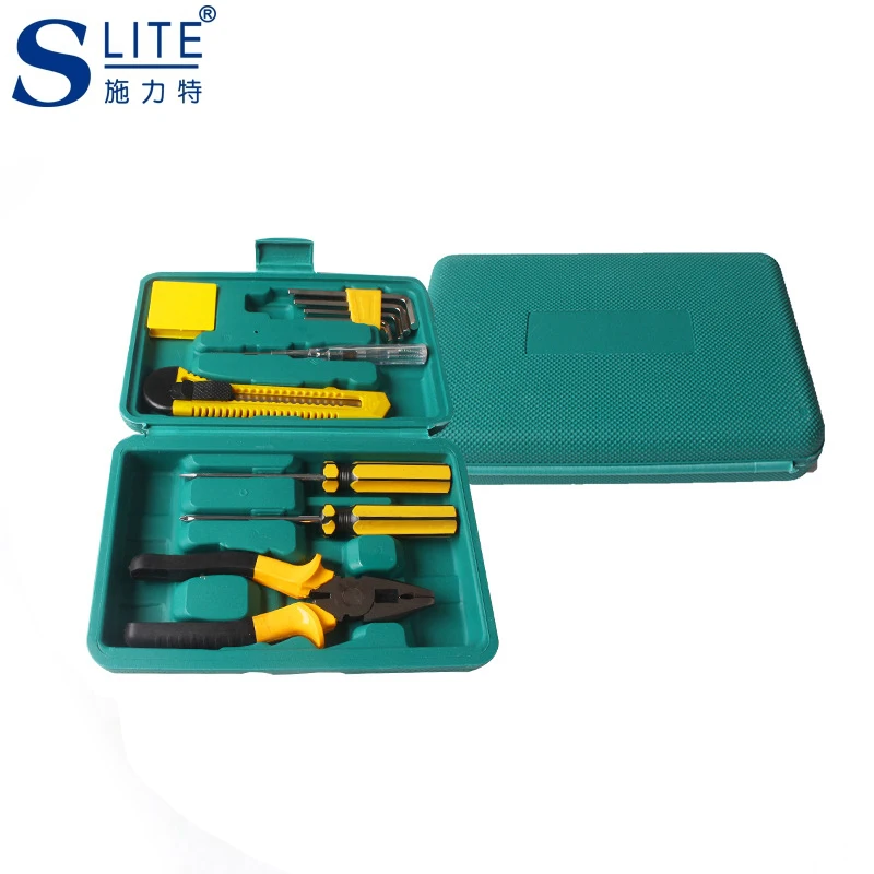 Slite 7pcs Home Hardware Set Repair Combination Manual Toolbox  Tools Carpentry vehicle Multifunctional Repair