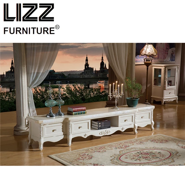Marble TV Stand Living Room Furniture Set Royal Furniture Antique Marble TV Stand Living Room Furniture Set Royal Furniture Antique Style TV Cabinet Stand Muebels Meble - Marble TV Stand Living Room Furniture Set Royal Furniture Antique