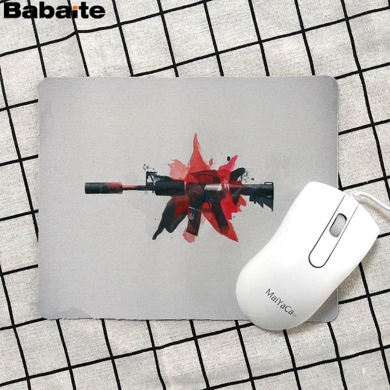 Babaite Забавный Cs Go Ak 47 красивый коврик для мышки в стиле аниме Гладкий блокнот