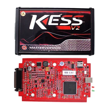 

OBD2 Manager Tuning Kit ECU Programmer No Tokens Limited Online Red/Green Version KESS V2 V5.017 Kess Master HW 5.017 Kess V2