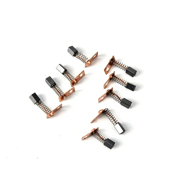 

10Pcs/set Electric Mini Carbon Drill Motor Brushes Tool Power Grinder Replacement Spare Parts
