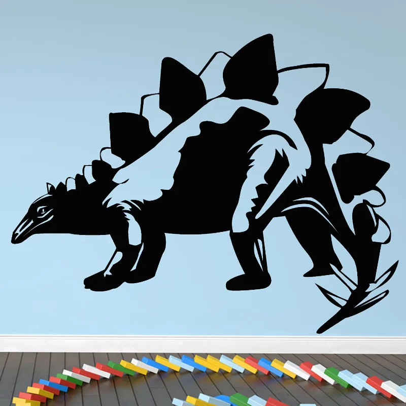 DCTOP-Removable-Waterproof-PVC-Stegosaurus-Dinosaurs-wall-sticker-living-room-2015-new-arrival
