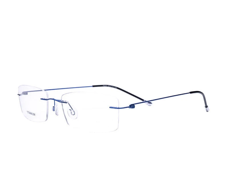 DAVE, титановые очки без оправы для близорукости, квадратные очки с памятью, оптическая оправа для очков, очки для мужчин и женщин, фирменный дизайн