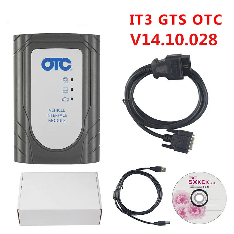 Новейший OTC Plus 3 в 1 GTS TIS3 OTC сканер forToyoya IT3 V14.10.028 Global techstream для Toyota OTC Plus forNissan Forvolvo - Цвет: OTC
