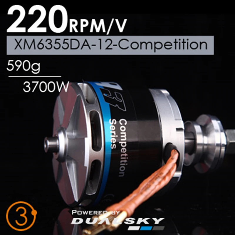 Dualsky XM6355DA3 бесщеточный двигатель модель самолета с фиксированным крылом F3A соревновательный уровень национальная команда выделенный двигатель