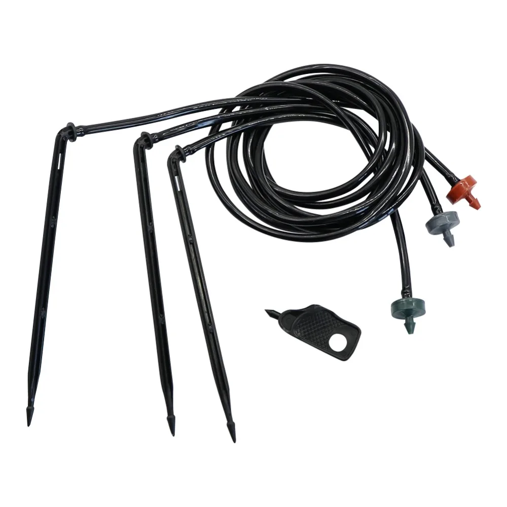 12 Sets 2L/4L/8L Drip irrigation kit with Elbow Arrow Dripper 1Pc 3mm Puncher Greenhouse Watering kit Garden Irrigation System