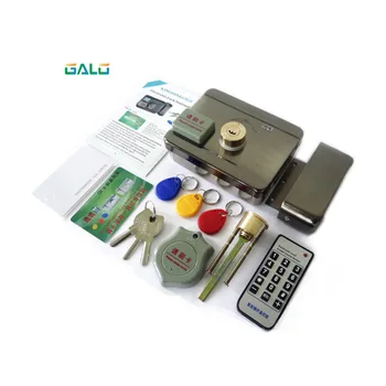 

Rainproof Home Door Lock Intelligent Electronic Lock castle With Remote Control Optional & Double side RFID Unlock smart lock