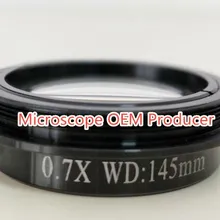 Научный 0.7x aux объектив для MZ745 зум стерео микроскоп бинокулярная головка аксессуары для микроскопа