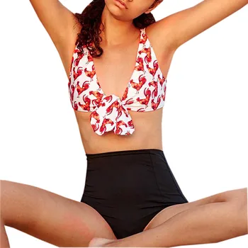 

FREE OSTRICH High quality comfortable underwear ladies suit bandage push high thick bathing beachwear attractive sexy