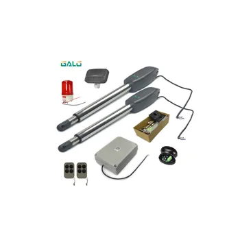 

Automatic dual barrier swing arm boom gate motor opener Linear actuator engine kit with remote control