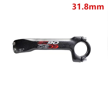 

EC90 Carbon MTB Bike Stem Lightweight Carbon Fiber Riser Rod Stem Road Bicycle Stem Handlebar Stems 31.8-28.6mm