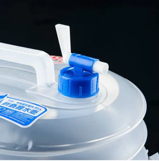 15L PE складной портативный ведро для воды LDPE4 открытый контейнер для воды не включает бисфенол A