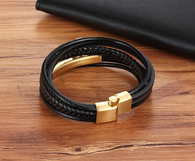 Tyo Модный новый дизайн браслет из натуральной кожи и для мужчин