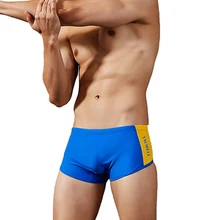 Сексуальные мужские плавки для купания, плавки Sunga, купальный костюм, мужские шорты для купания, пляжные шорты, быстросохнущая велорубашка De Bain Homme