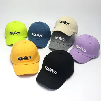 

Baby Boy Hats Letter Soft Cotton Sunhat Eaves Baseball Cap Sun Hat Beret