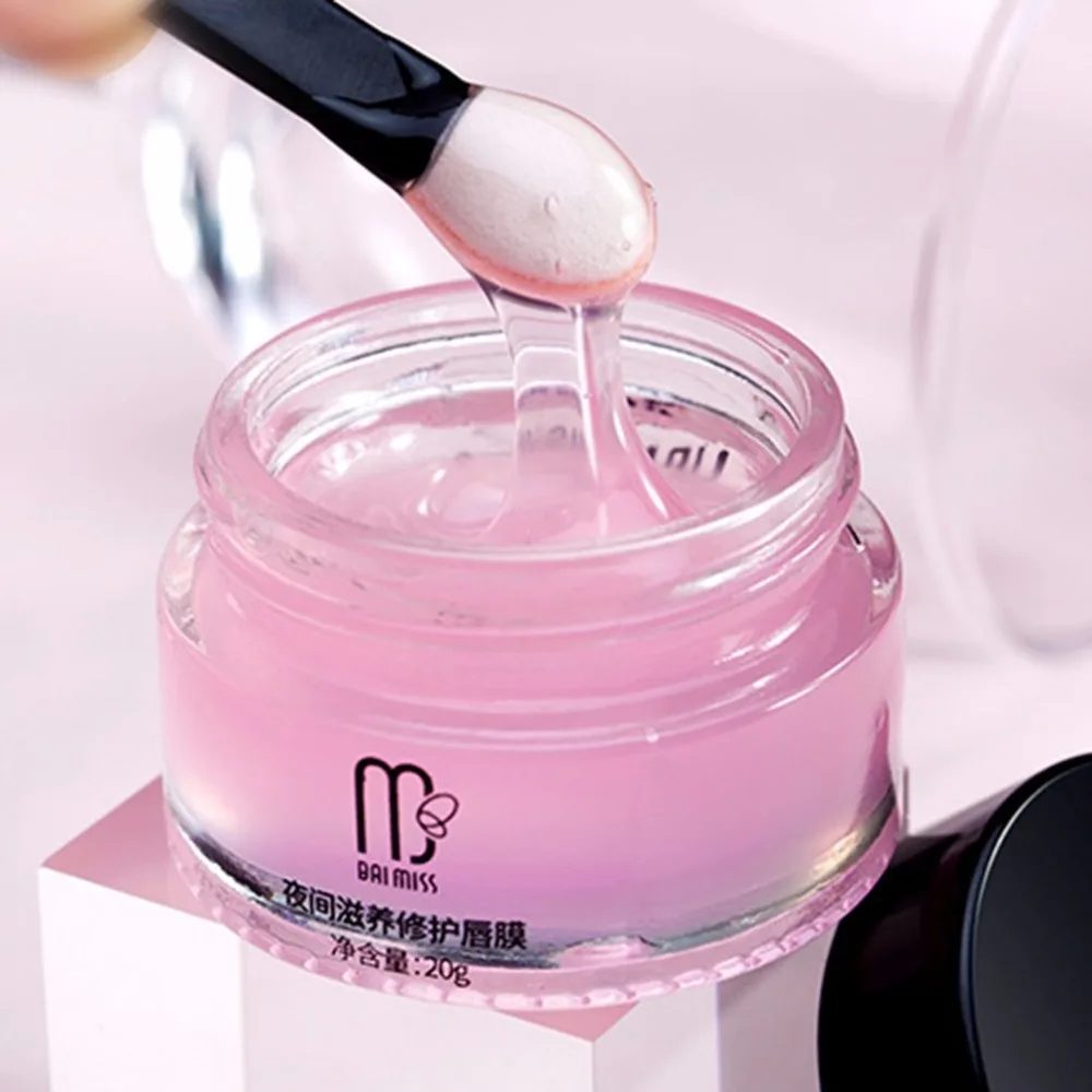 

20g Repairing Lips Mask Night Moisturizing Sleeping Hydrating Lip Cream Lip Print Fading Sleeping Mask Lip Film