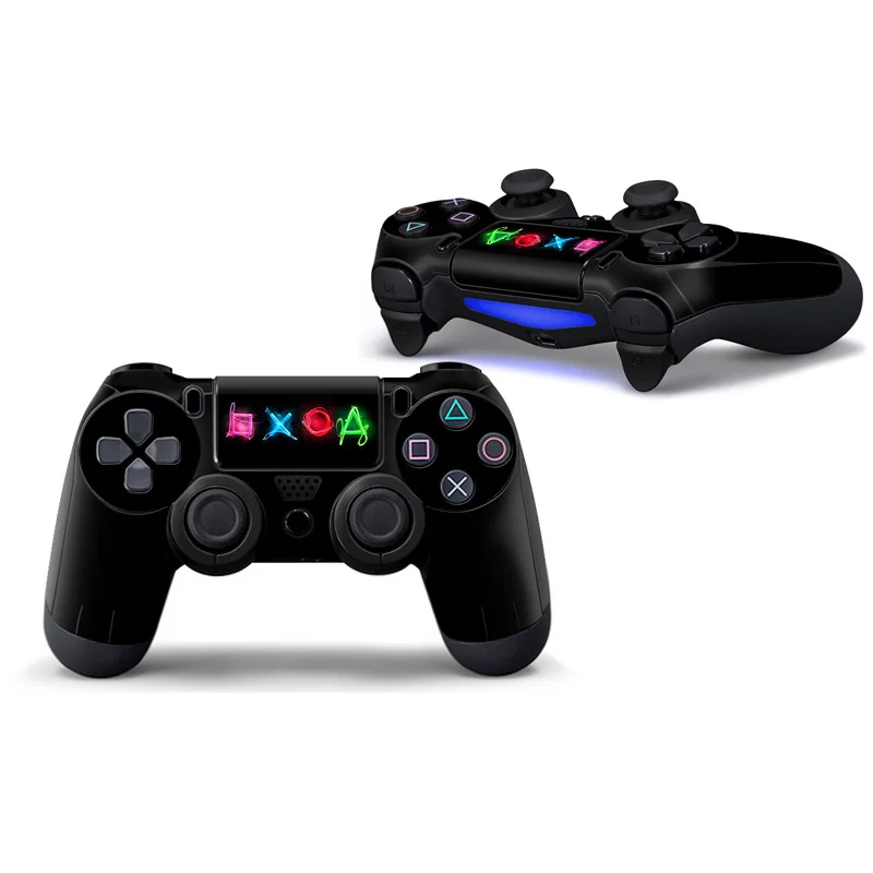 

2pcs/set Cool Fashion 2pcs Design Vinyl 2pcs for PS4 controller Touch Pad skin stickers