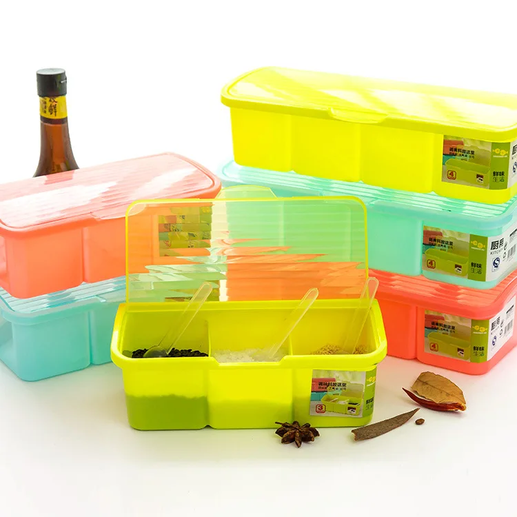 

Creative Kitchen Seasoning Box Set Spice Seasoning Box Seasoning Bottle Salt Seasoning Bottle