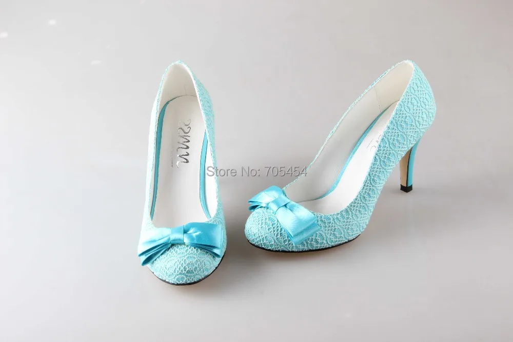 light teal shoes