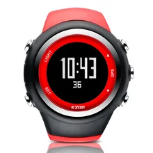 Горячая часы EZON T031 GPS Сроки Фитнес Спортивные Часы Открытый Шагомер Водонепроницаемый Цифровые Часы Скорость Расстояние Счетчик Калорий