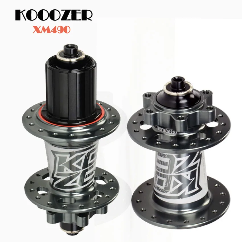 KOOZER XM490 Bicycle Hubs 32Holes ultralight hup Front + Rear + quick