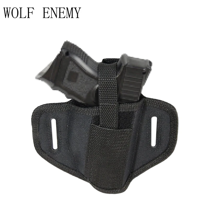 

6 Position Ambidextrous Concealment Holster for Compact Subcompact Handguns Concealed Belt Holster for Right Left Hand Draw