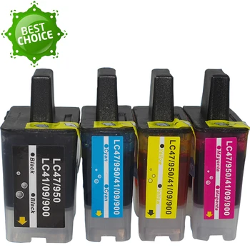 

Hot Sale LC900 LC950 L47 LC41 LC09 ink cartridge for Brother DCP-110C DCP-115C DCP-340CW MFC-210C MFC-640CW MFC-425CN FAX-1835C