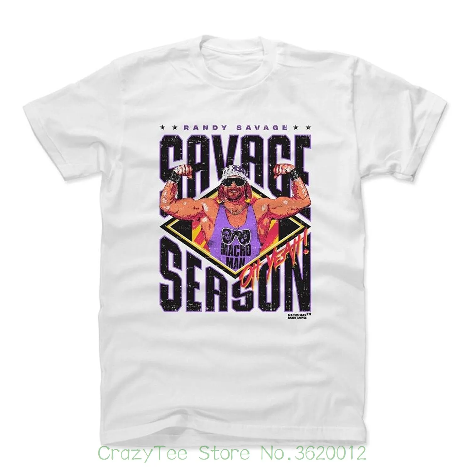 الحيوان مفتول العضلات راندي سافاج القطن t-shirt xxxl الأبيض-موسم الرجل مفتول ف المرخصة رسميا للمحترفين المصارعة المحملات الحيوان مفتول العضلات راندي سافاج القطن t-shirt xxxl الأبيض-موسم الرجل مفتول ف المرخصة رسميا للمحترفين المصارعة المحملات