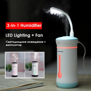 

Upgraded Version X2 Cup Humidifier 300ml USB Mini Desktop Car Diffuser 0 Radiation Mute Air Humidifier Purifier