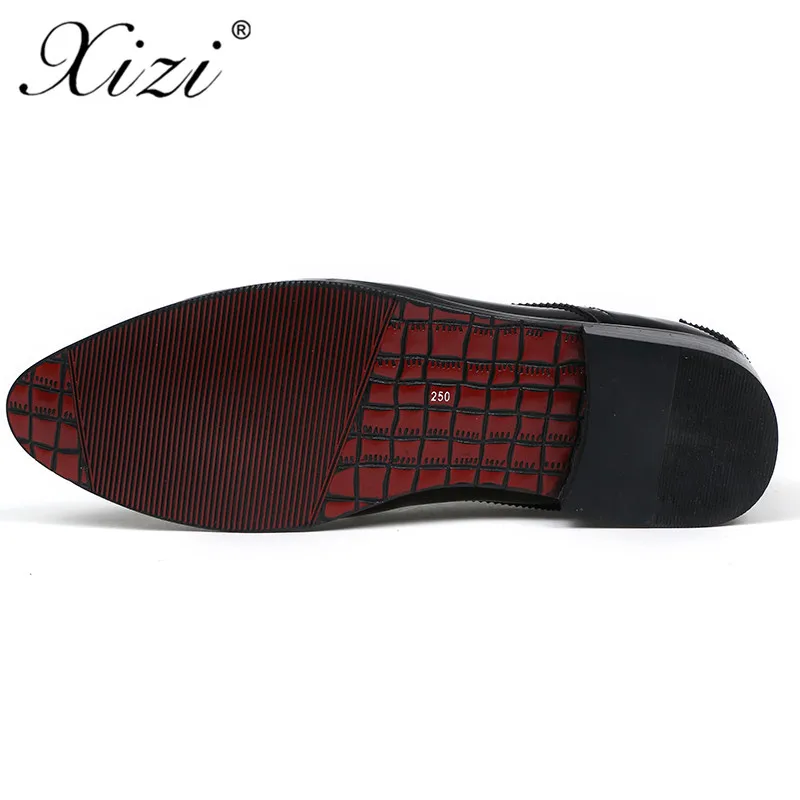 Cuir Appartements Mariage En Hommes Luxe Chaussures Mâle Noir Microfibre De Marque Mode Superstar vin Occasionnels D'affaires Robe Rouge Xizi xt06zwqn86